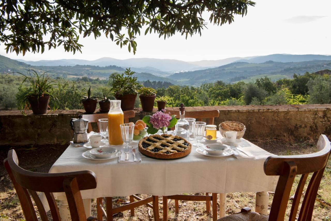 Fattoria Di Caticciano, Elegante Affittacamere Relax E Natura Vicino Firenze Pelago Dış mekan fotoğraf